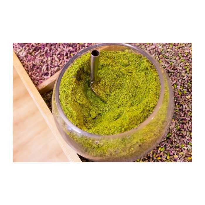 Organic & gluten free pistachio Flour PDO from Brontë in Sicily - D...