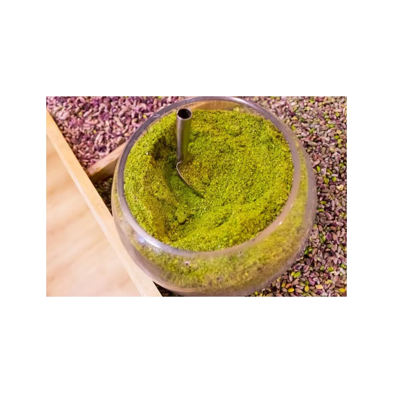 Organic & gluten free pistachio Flour PDO from Brontë in Sicily - D...