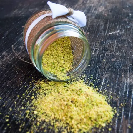 Organic & gluten free pistachio Flour PDO from Brontë in Sicily - D...