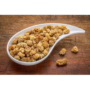 Organic & Fair Dried White Mulberries from Uzbekistan