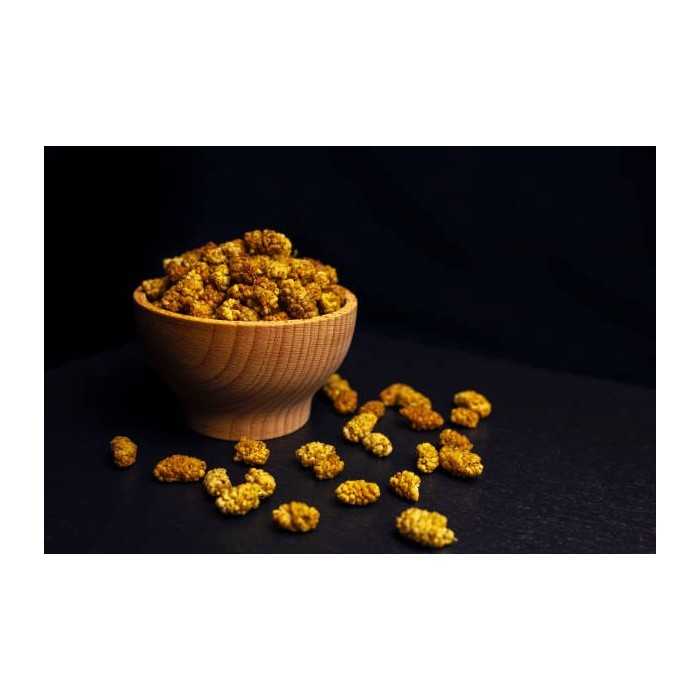 Organic & Fair Dried White Mulberries from Uzbekistan