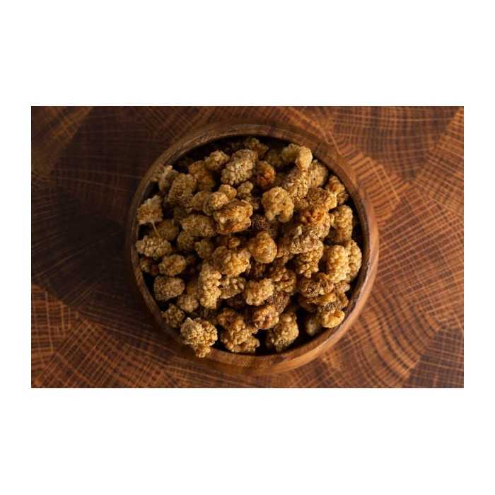 Organic & Fair Dried White Mulberries from Uzbekistan