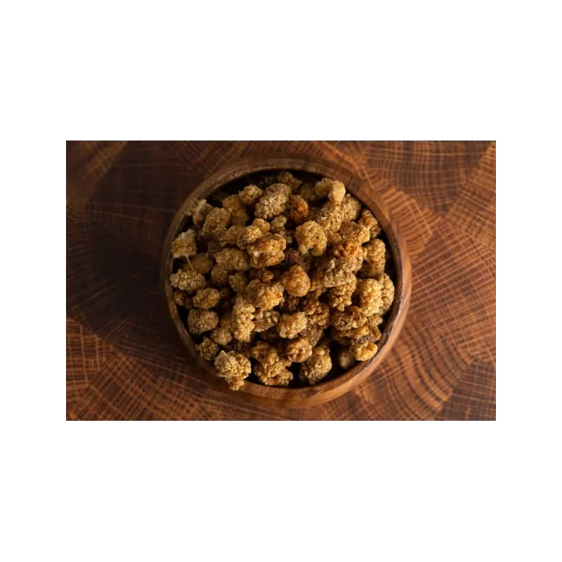 Organic & Fair Dried White Mulberries from Uzbekistan