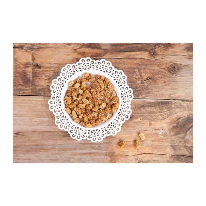 Organic & Fair Dried White Mulberries from Uzbekistan