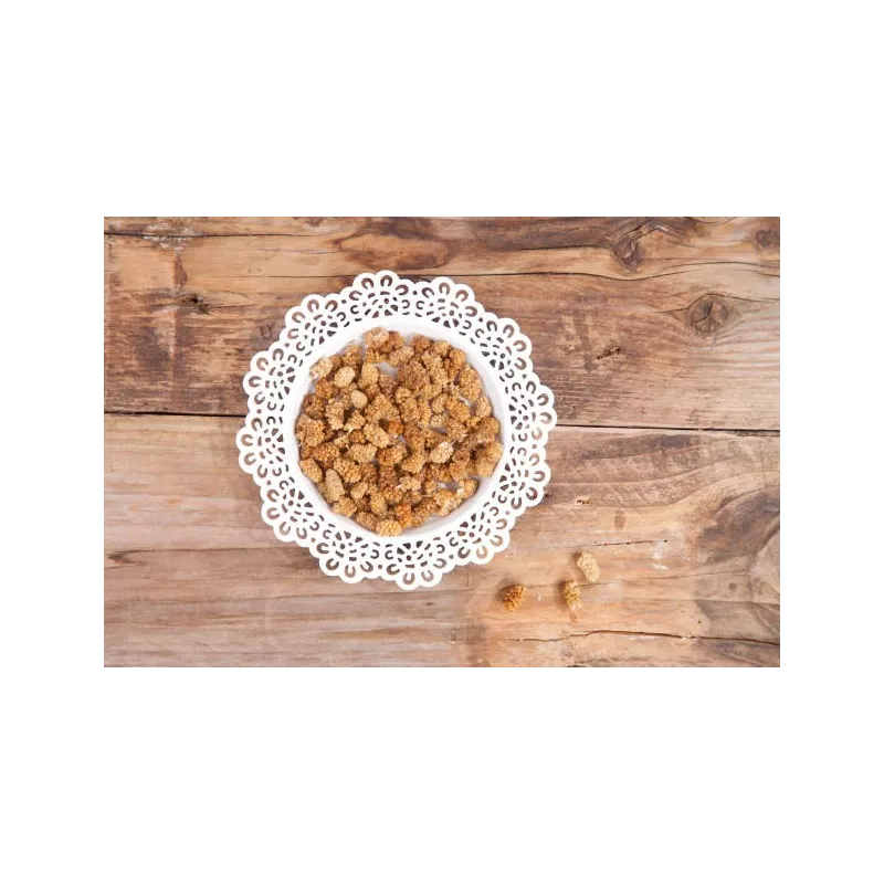 Organic & Fair Dried White Mulberries from Uzbekistan