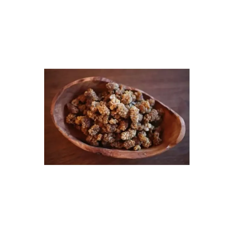 Organic & Fair Dried White Mulberries from Uzbekistan