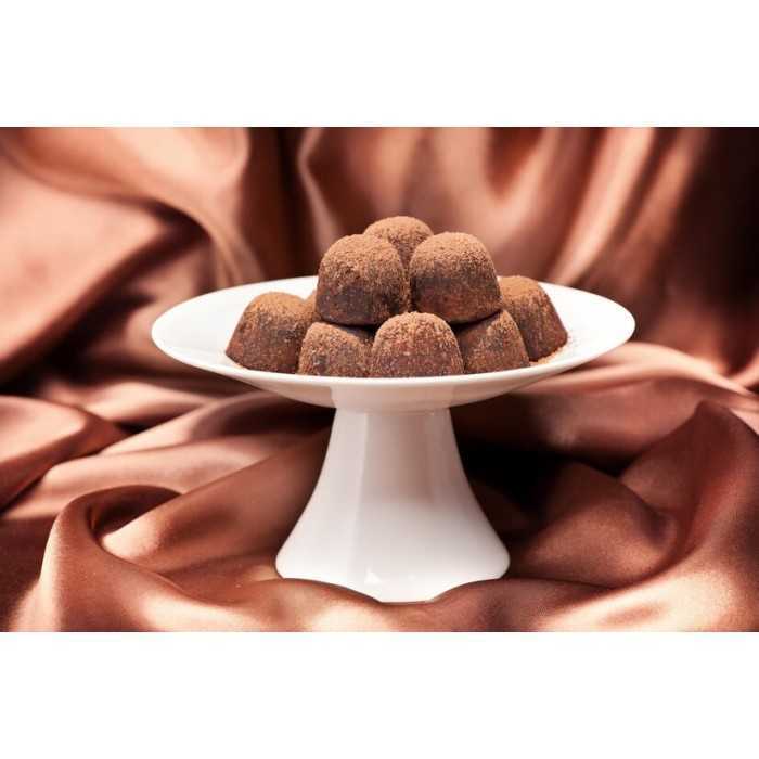 8 organic chestnuts candied with chocolate Vegan EPV from Provence