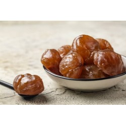 8 organic whole candied chestnuts EPV from Provence