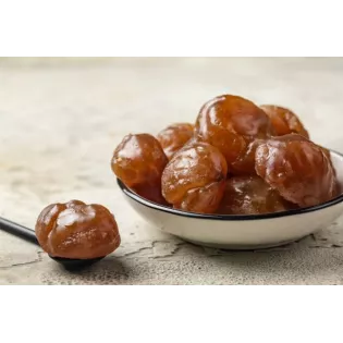8 Marrons glacés entiers Bio AOP AOC d'Ardèche
