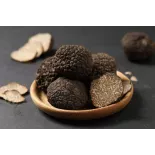 Lamelles de truffe noire d'hiver ou brumale séchée de Provence