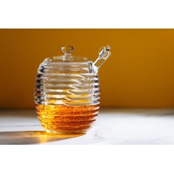 Pure organic honey with...