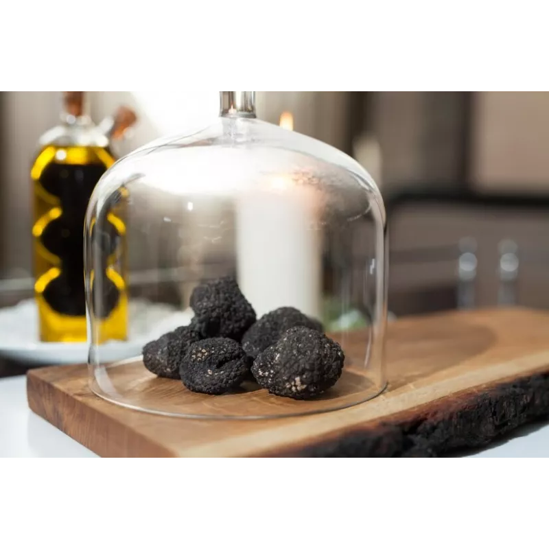 Précieuse Truffe noire bio entière en saumure d'Italie - direct pro...
