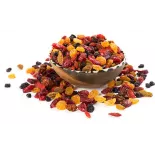 Organic superfruit cocktail - love in a cage (physalis), black & wh...
