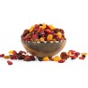 Organic superfruit cocktail - love in a cage (physalis), black & wh...