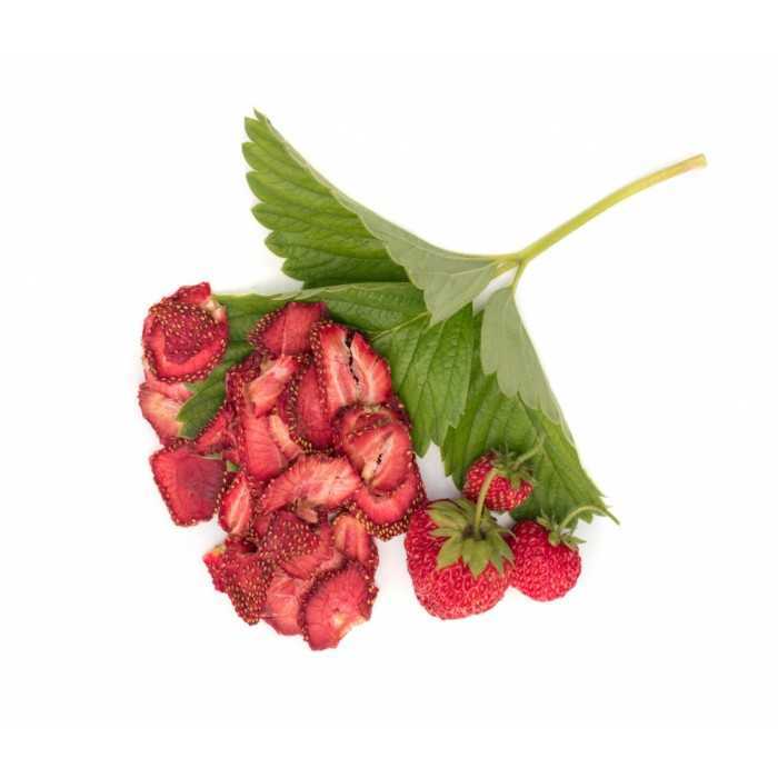 Organic Label rouge dried strawberries from Lot et Garonne - Direct...