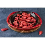 Organic Label rouge dried strawberries from Lot et Garonne - Direct...