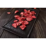 Organic Label rouge dried strawberries from Lot et Garonne - Direct...
