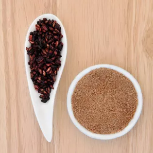 Poudre d'arilles de grenade bio & fairtrade d'Ouzbékistan