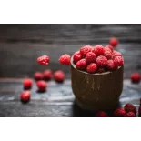 Organic dried raspberries from France - direct producer