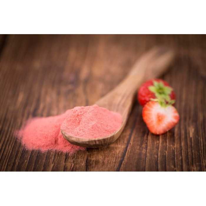 Organic & fairtrade strawberry powder from Uzbekistan