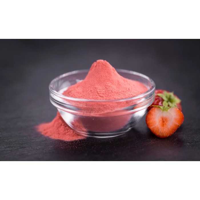 Organic & fairtrade strawberry powder from Uzbekistan