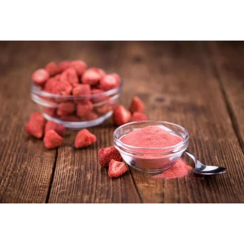 Poudre de fraises bio & fairtrade d'Ouzbekistan