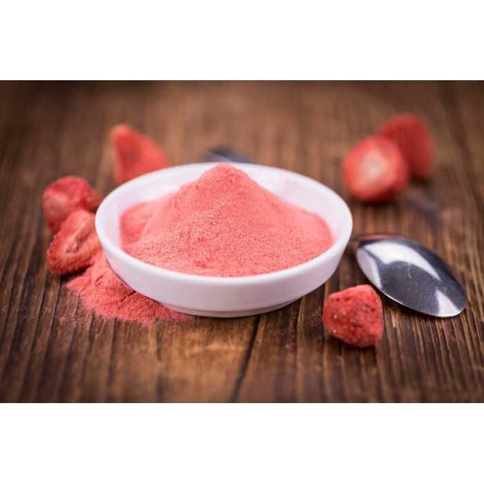 Organic & fairtrade strawberry powder from Uzbekistan