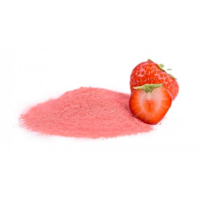 Organic & fairtrade strawberry powder from Uzbekistan