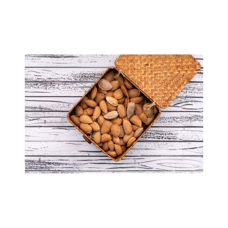 Organic almonds in shell from Provence - direct producer Organic almonds in shell from Provence - direct producer