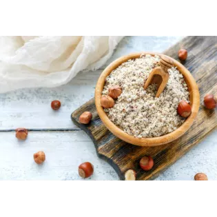 Farine de noisette bio IGP Du Piémont déshuilée & sans gluten - dir...