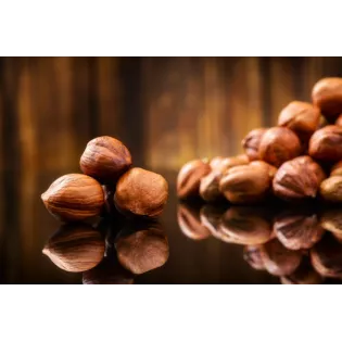 Noisettes bio décortiquées crues entières de France - direct produc...