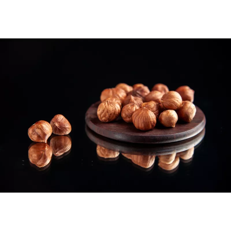 Noisettes bio décortiquées crues entières de France - direct produc...