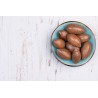 Organic raw pecans in shell from Italy