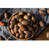 Organic raw pecans in shell from Italy