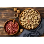 Cacahuètes ou arachides crues bio & fairtrade d'Ouzbékistan