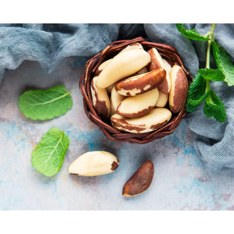 Organic & fair trade Brazil nuts whole wild & raw from Bolivia Organic & fair trade Brazil nuts whole wild & raw from Bolivia