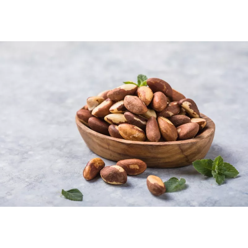 Organic & fair trade Brazil nuts whole wild & raw from Bolivia
