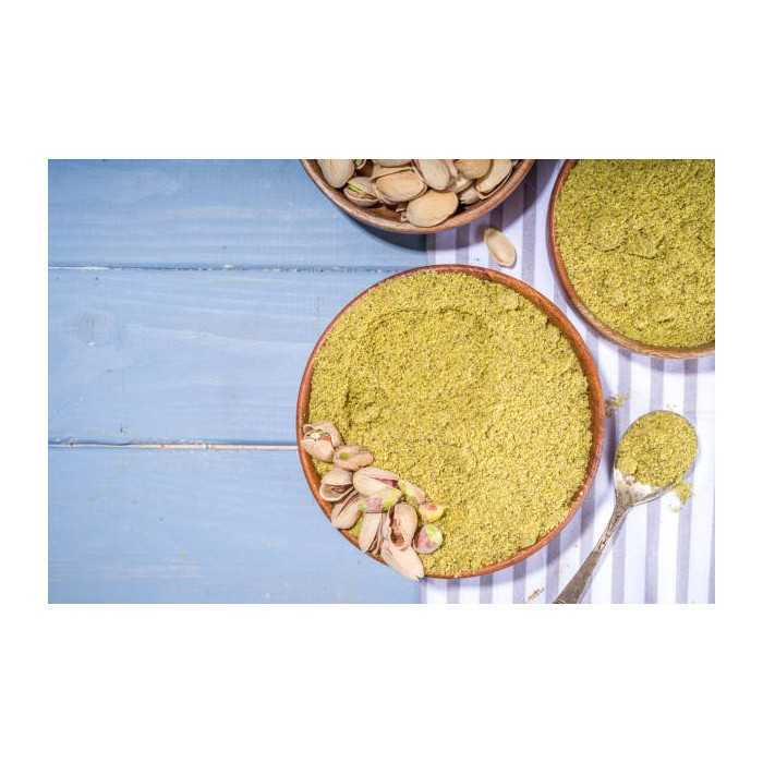 Organic & gluten free pistachio Flour PDO from Brontë in Sicily - D...