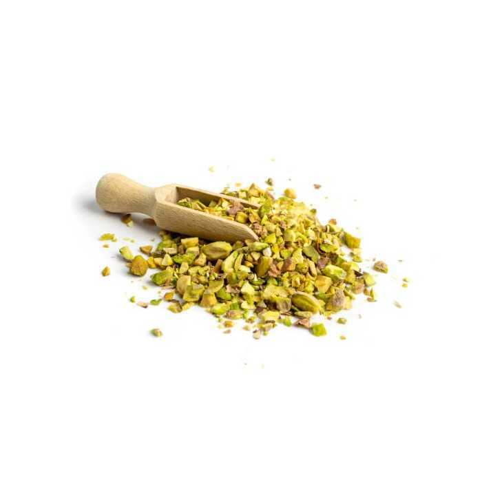 Organic crushed pistachios PDO from Bronte in Sicily - Direct producer