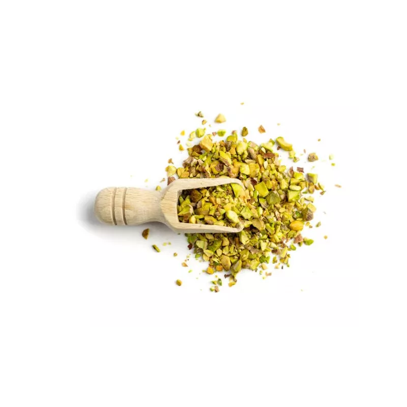 Organic crushed pistachios PDO from Bronte in Sicily - Direct producer