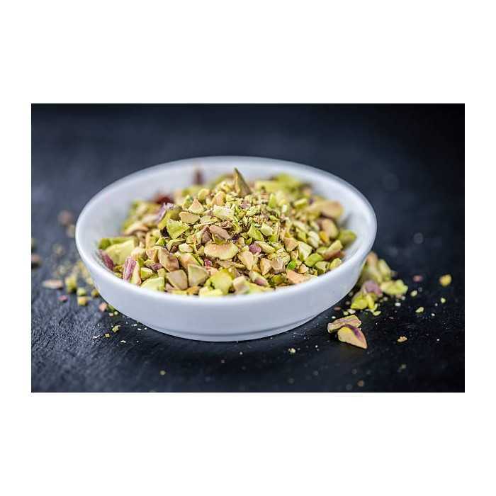 Organic crushed pistachios PDO from Bronte in Sicily - Direct producer
