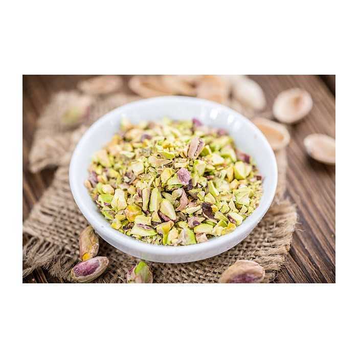 Organic crushed pistachios PDO from Bronte in Sicily - Direct producer