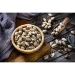 Organic pistachios PDO from Brontë in shell grilled & without salt Organic pistachios PDO from Brontë in shell grilled & without salt