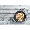 Organic pistachios PDO from Brontë in shell grilled and without sal...