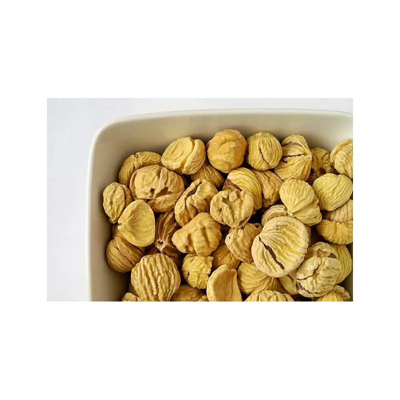 Organic whole dried chestnut PDO from Ardèche - Direct producer