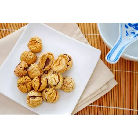 Organic whole dried chestnut PDO from Ardèche - Direct producer