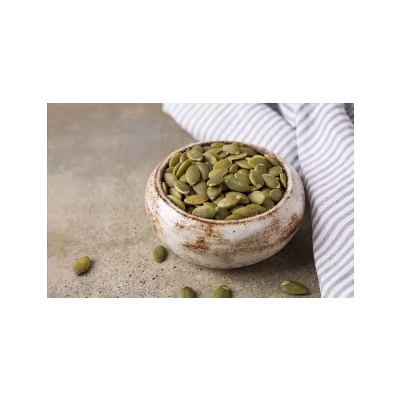 Graines de courge EPV bio décortiquées & crues de France - Direct A...