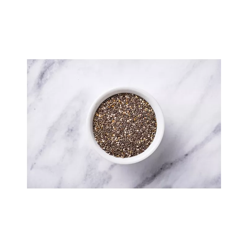 Organic black chia seeds from France - direct producer
