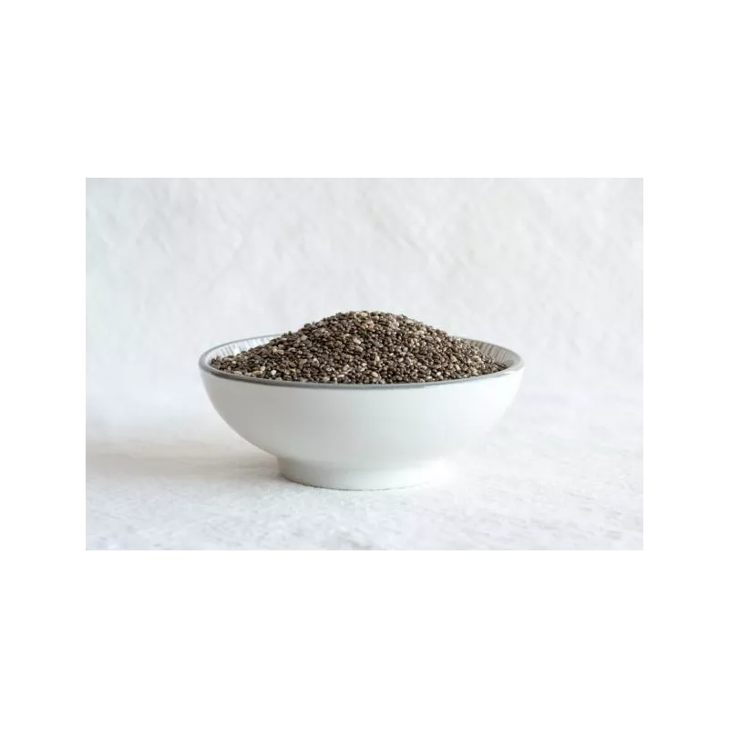 Organic black chia seeds from France - direct producer