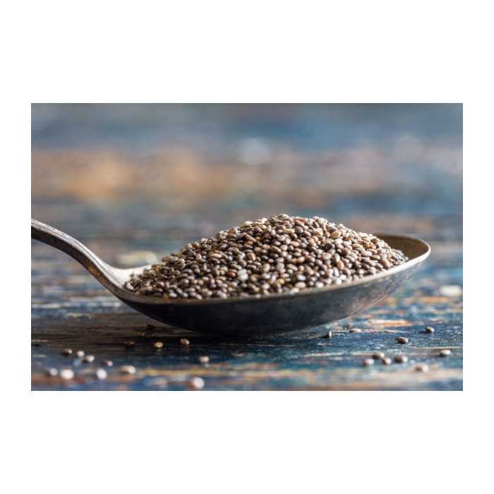 Organic black chia seeds from France - direct producer